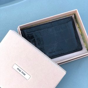 Miu Miu card holder